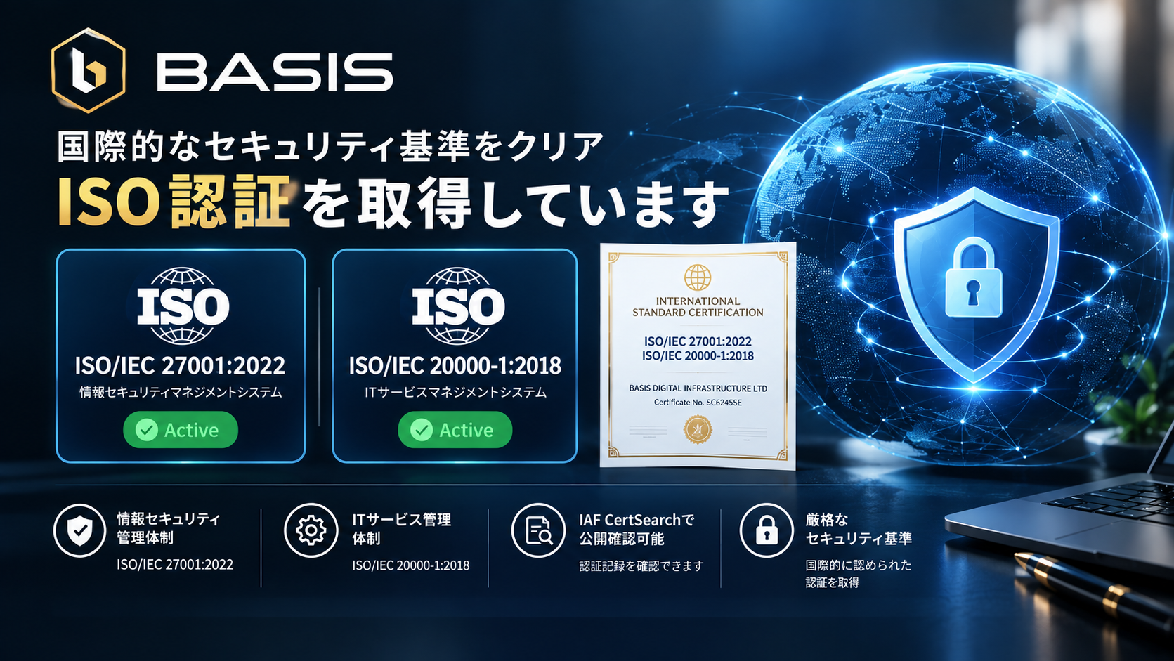 BASIS PRO　セキュリティ